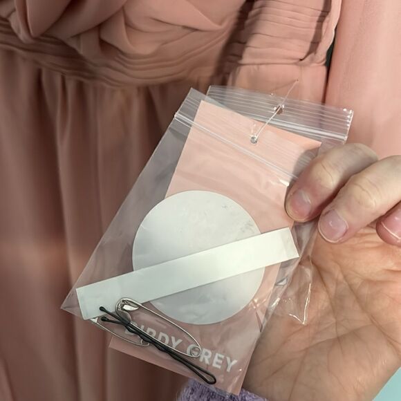 Birdy Grey GIGI CONVERTIBLE JUMPSUIT Dusty Rose NWT - Picture 10 of 12